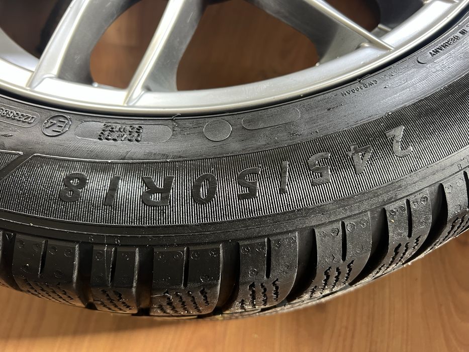 Set Jante Iarna Bmw Seria 7 F01 sau X3 F25 X4 F26 245 50 18 SENZORI