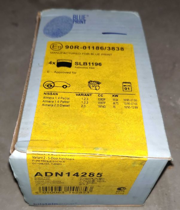 НОВИ! Комплект накладки Blue Print ADN14285