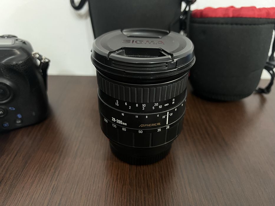 Amanet Royal CB: Aparat Foto Sony Alpha cu 5 obiective