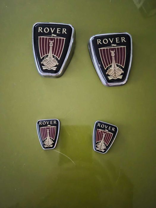 Ровър -оригинални предни и задни емблеми