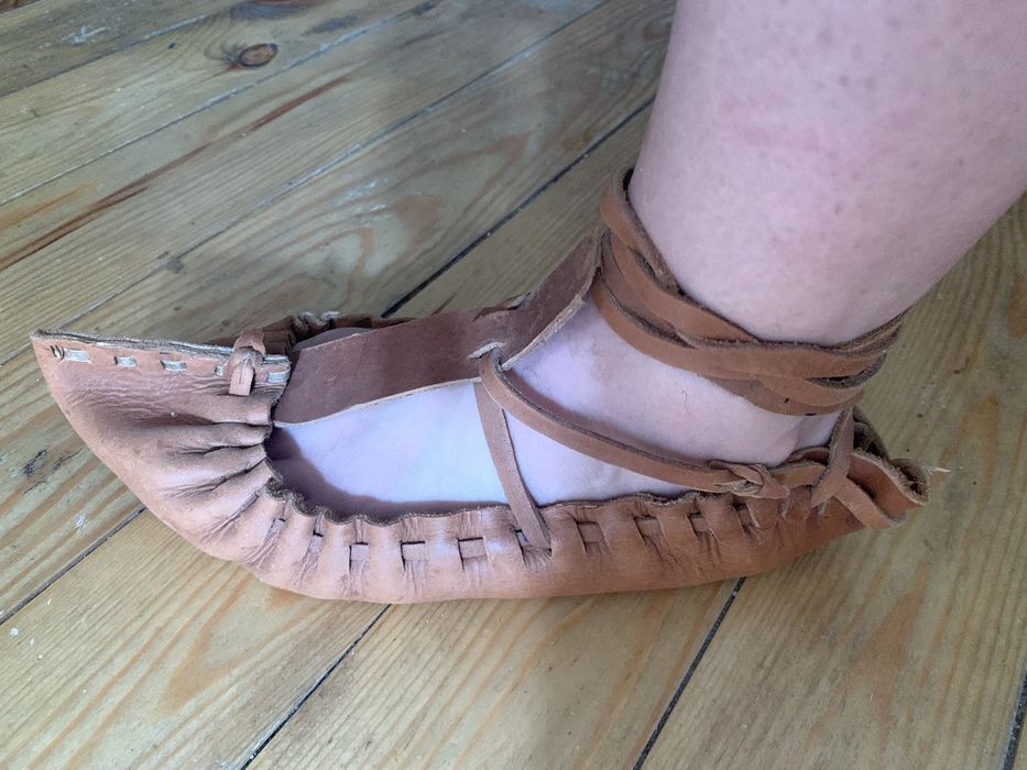 Цървули от естествена кожа