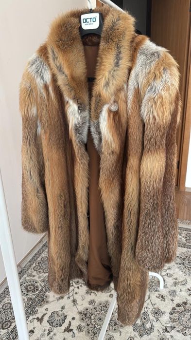 Шуба женская из лисы