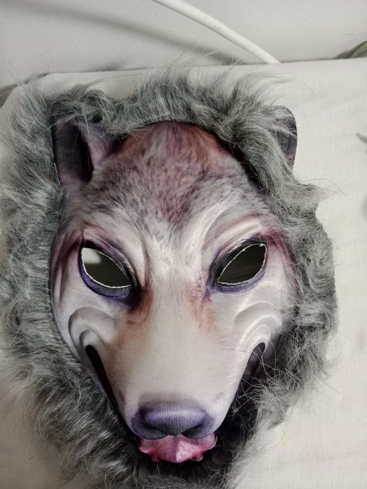 Маска - волка детская