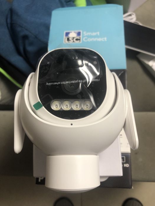Camera Supraveghiere Glob Rotativa Iteligenta Cu Psnou solar