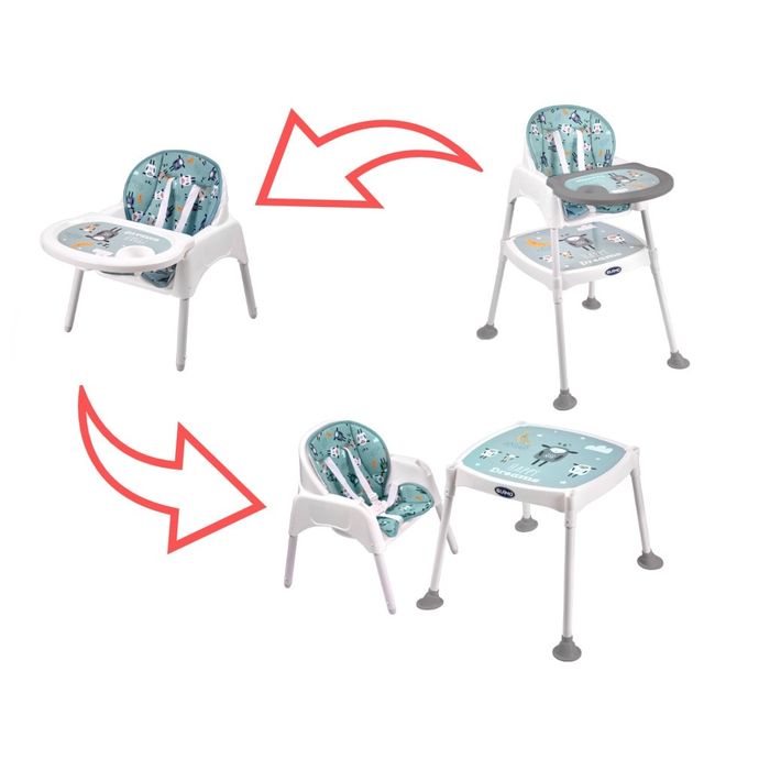 Стол за хранене 3-in-1