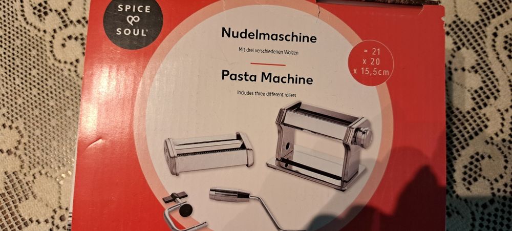 Нова машина за паста с 3 валяка