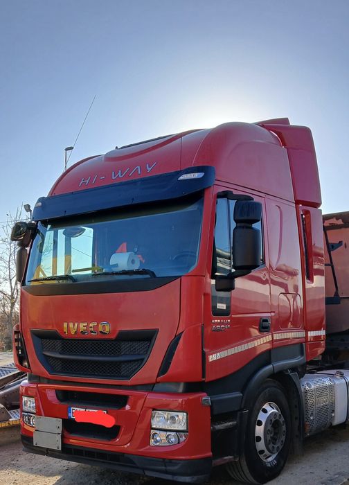 Iveco STRALIS euro 6 de 480CP din anul 2014 si bascula KOGEL HARDOX