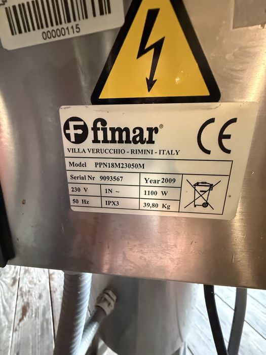 Машина за белене на картофи fimar
