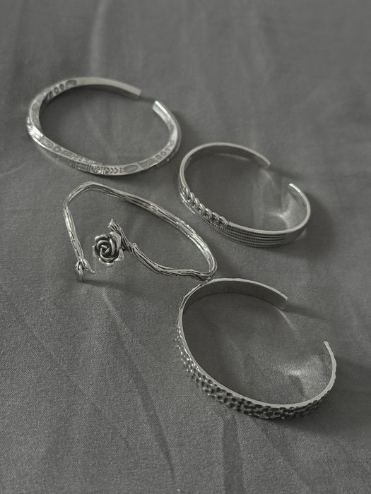 Set de 4 brațari  argint 925