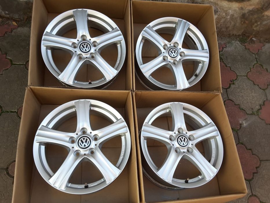jante aliaj 16; 5x112; Vw Golf 5,6,7,8, Caddy,Touran, Jetta,Golf Plus