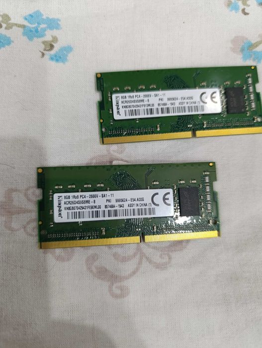 Оператив. память King­ston ACR26D4S9S8ME-8 8 gb 1Rx8  PC4 2666V SA1 11