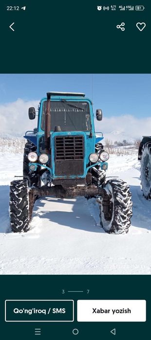 Mtz 80.2 sotiladi