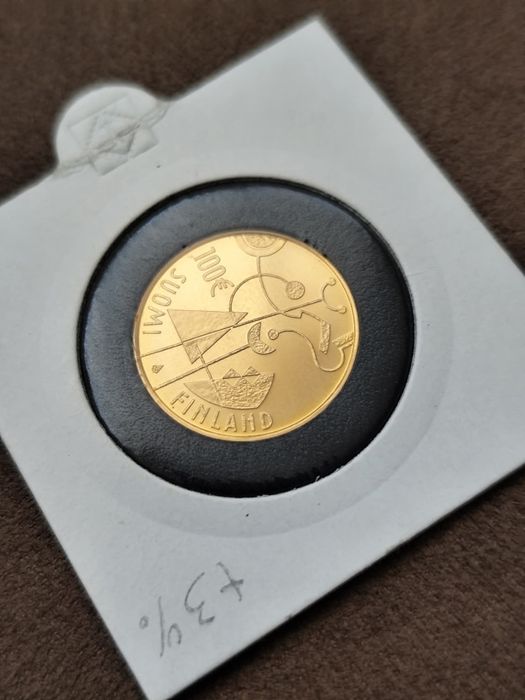 100 златни евро Финландия(Suomi)