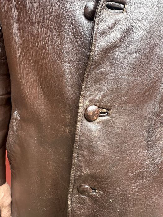 Geaca de piele marime mare