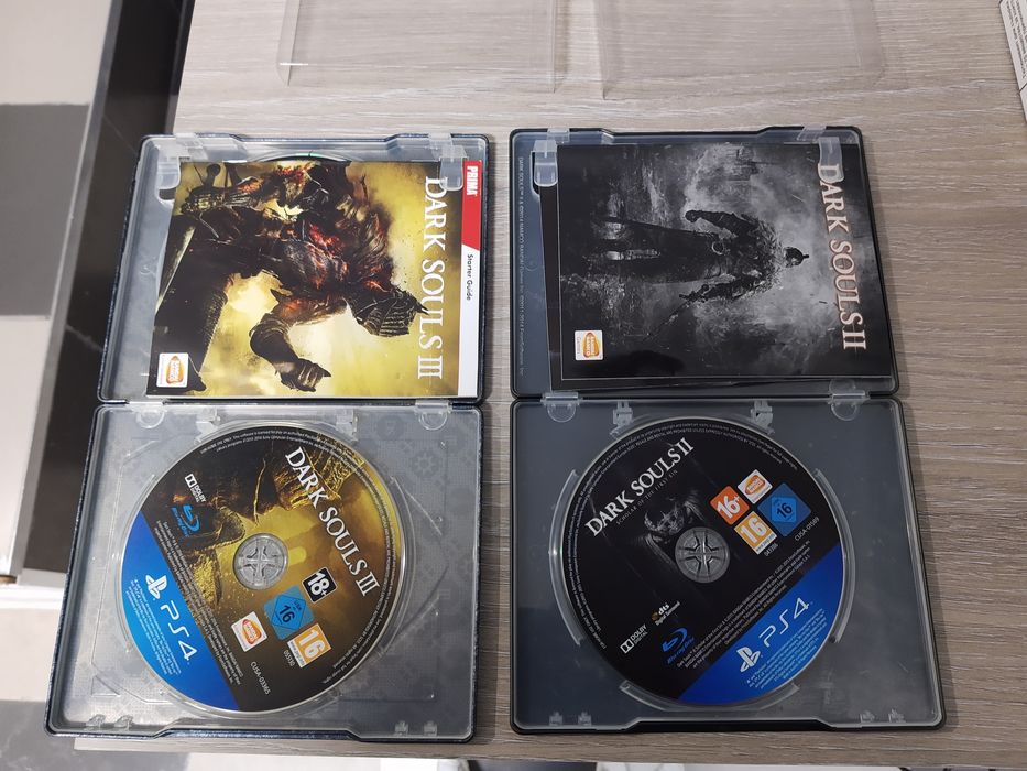 Dark Souls 2 & 3 steelbook PS4