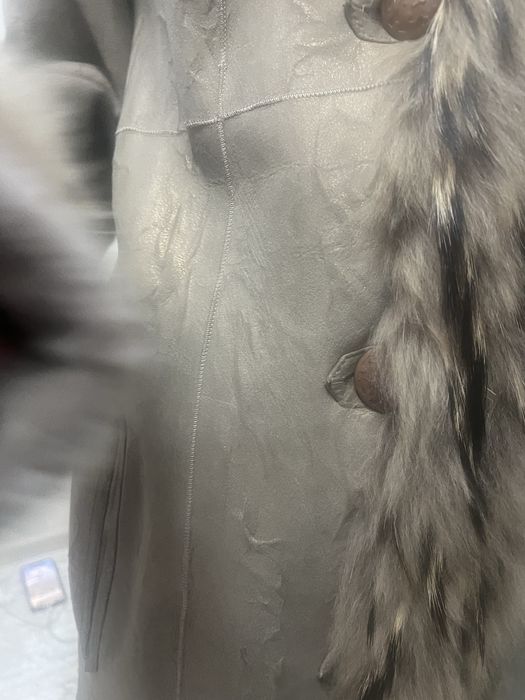 Дубленка длинная на выход