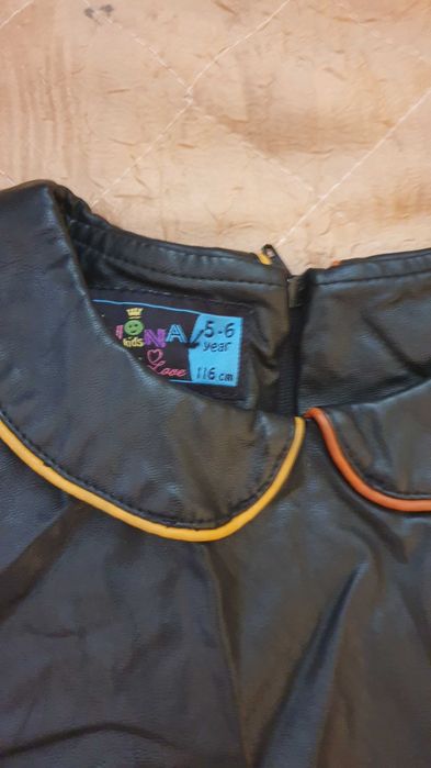 Детска Рокля Junona от промазана кожа, размер 116