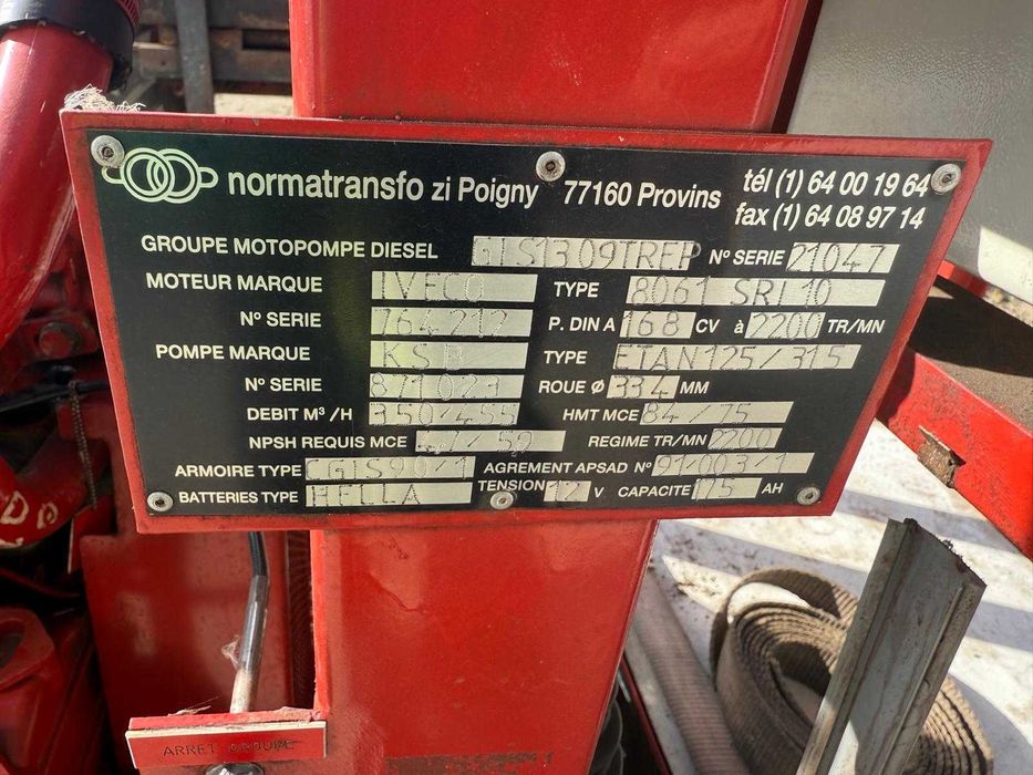 Motopompă Motor Iveco
