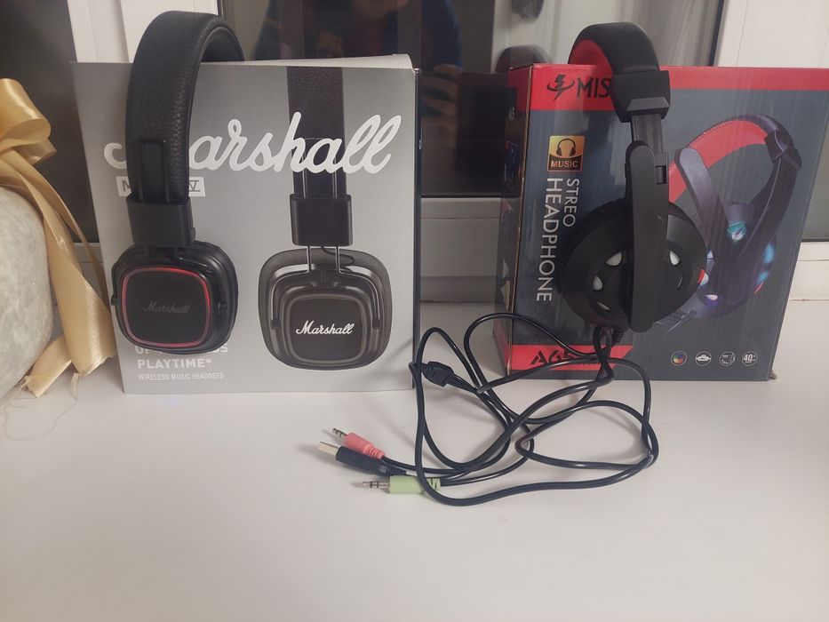 Наушники 2 пары хорошие