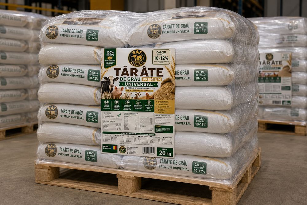 Tarate de grâu Vitaminizat cu minerale