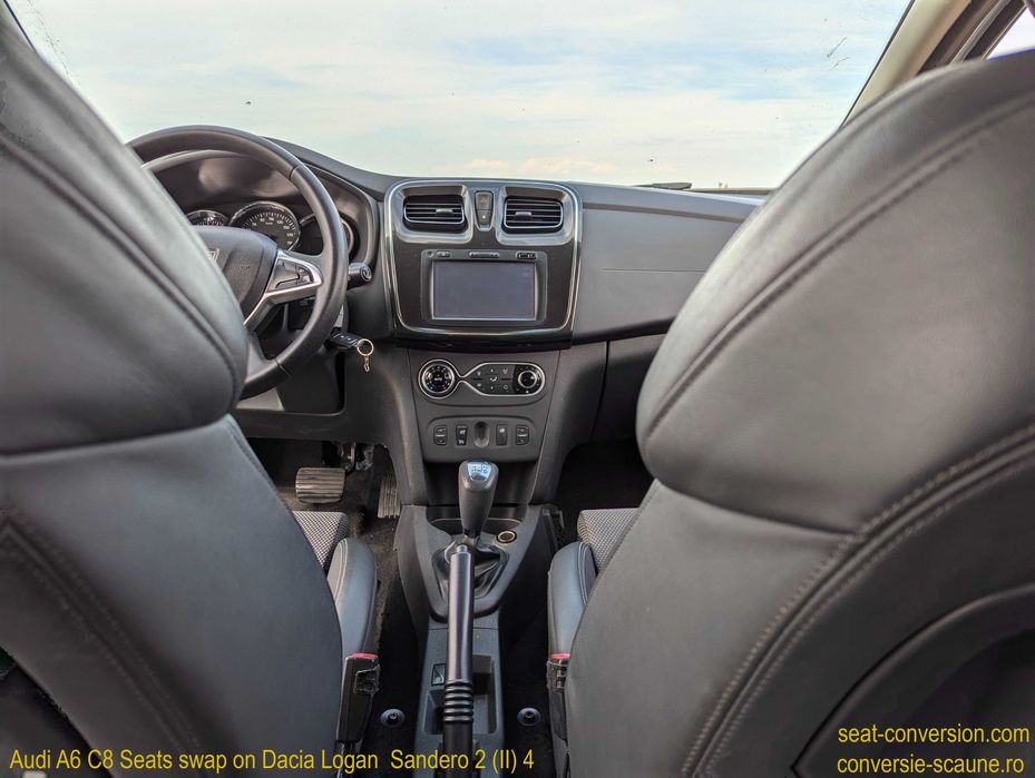 Sistem adaptare scaune de Audi A6 C8 pe Logan Duster Sandero