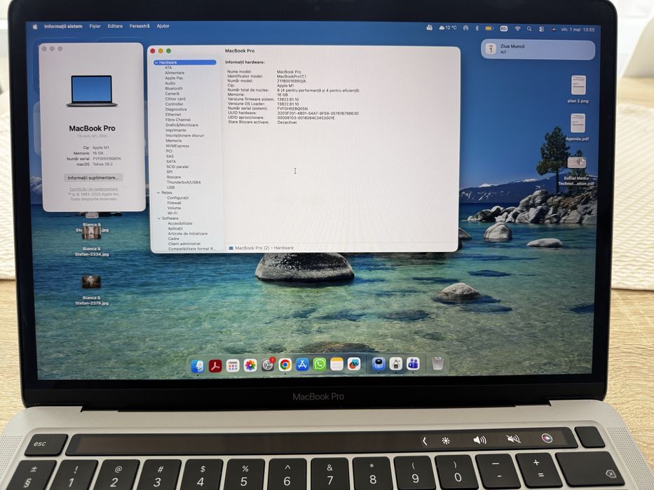 M1 Pro 16GB 1 TB Touchbar