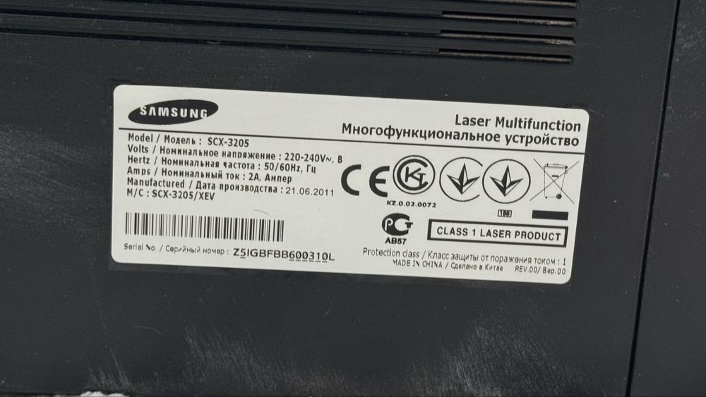 принтер Samsung SCX-3205