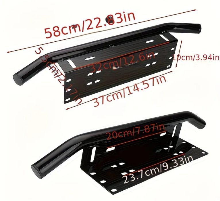 Suport număr pt led bar sau proiectoare