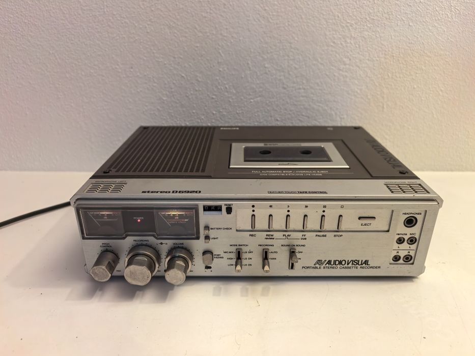 Deck Philips Audio Visual D6920 recorder portabil