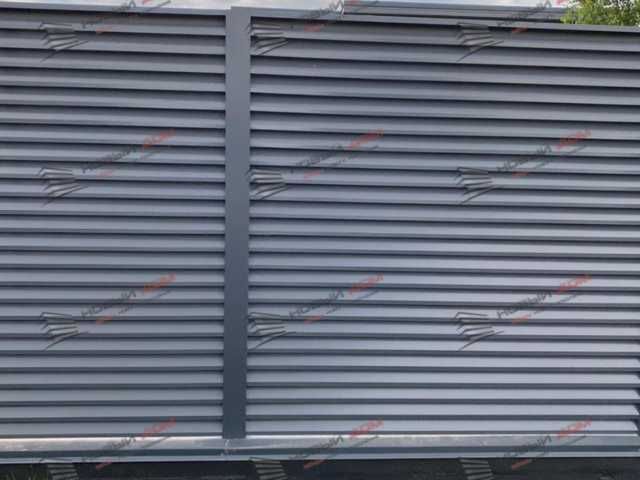 Забор жалюзи еврозабор