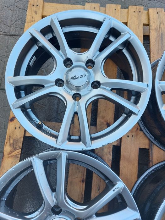 4ри бр алуминиеви джанти 16цола  5×120; ет 44; марка Брок, отлични