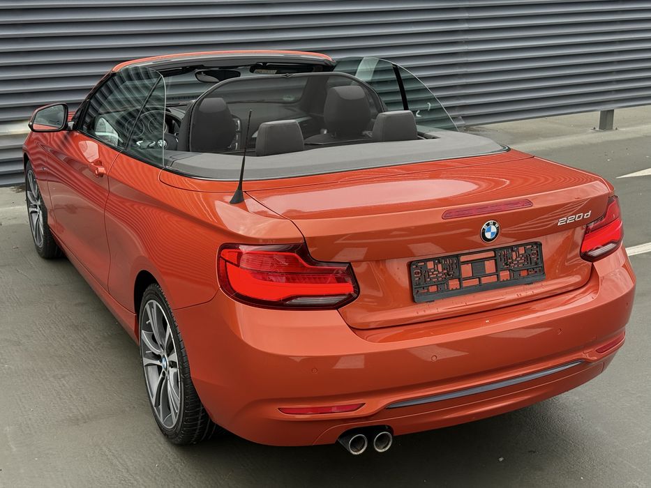 BMW Seria 2 F23 cabrio 220d 190 CP Euro6 B47 Automat Xenon Piele Jante