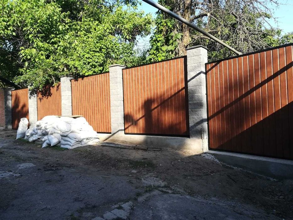 Заборы под ключ: Алматы, Талдыкорган, Конаев. Гарантия