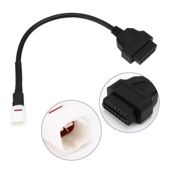 Cablu diagnostic OBD 4 pini conector ABS adaptor motocicletă – 4 pini