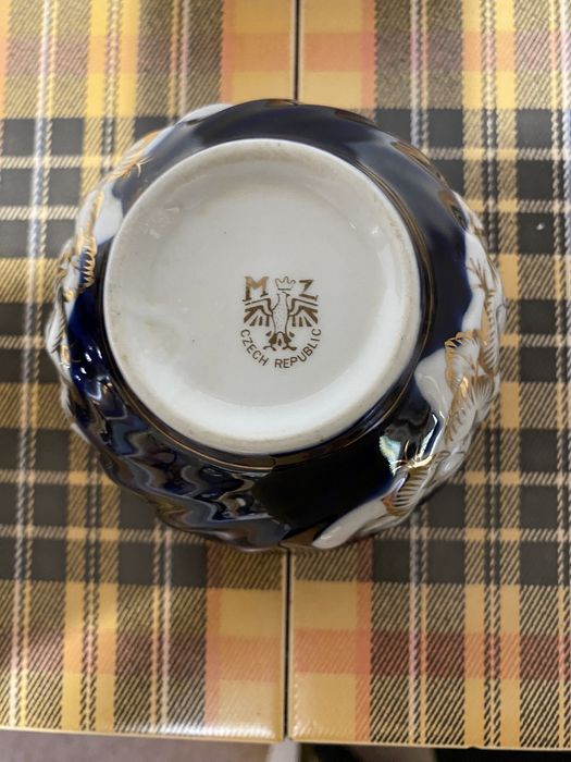 Заварочный  чайник и 2 пиалы, Чехия