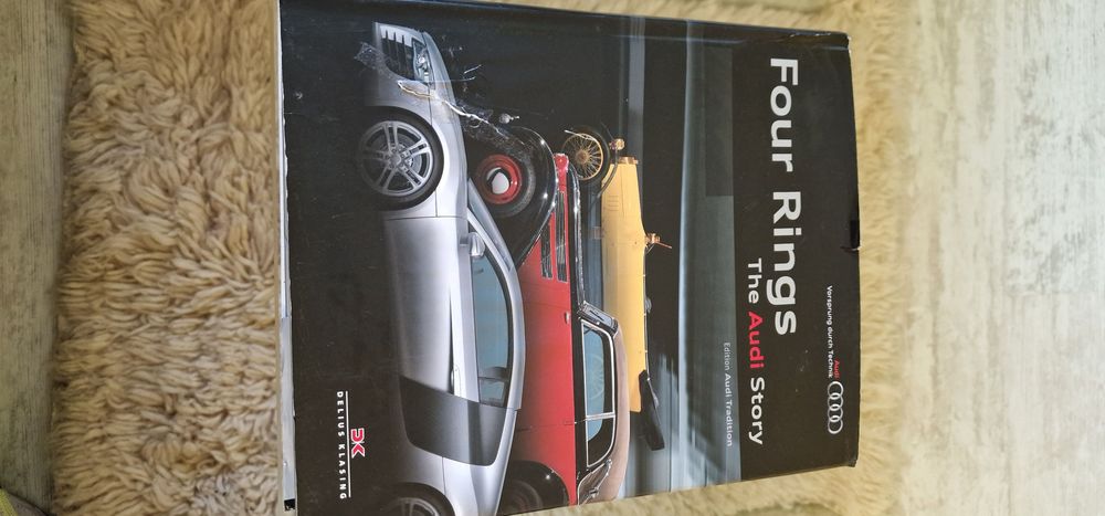 Книга Four Rings The Audi Story Delius Klassing историята на Ауди