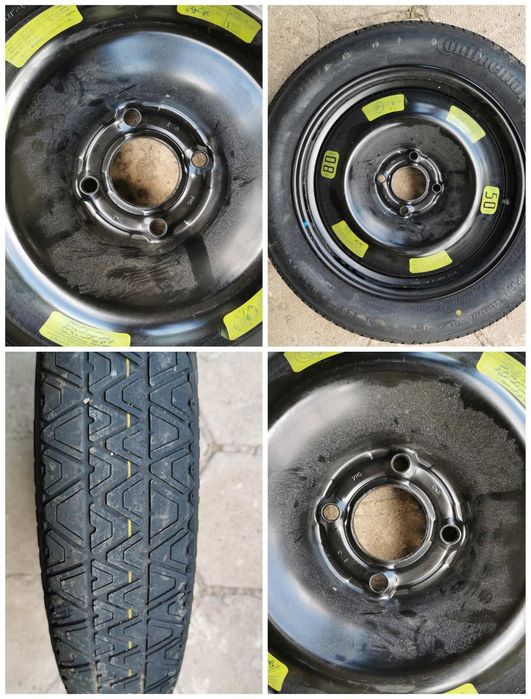 Резервни гуми "патерици" за Мерцедес , Ауди, БМВ, Пежо и други