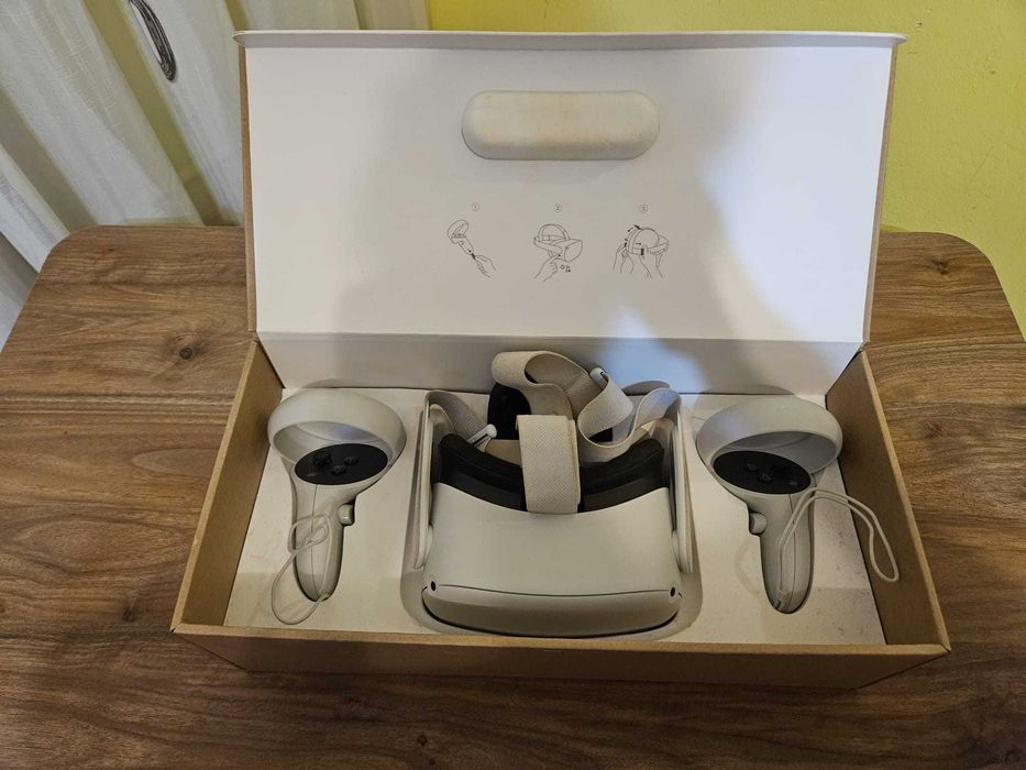 Ochelari VR META Oculus Quest 2, 128 GB, Alb