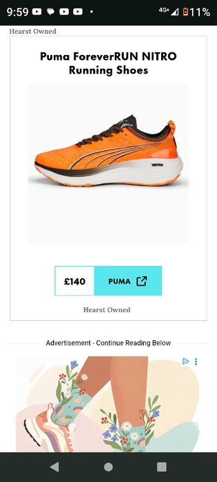 Adidasi Puma Forever Run Nitro 42