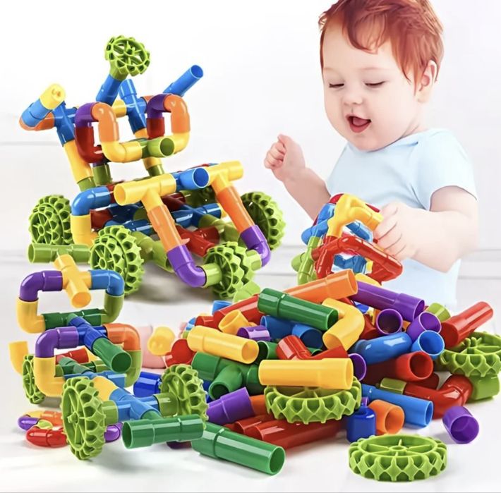 Конструктор трубки 150 шт