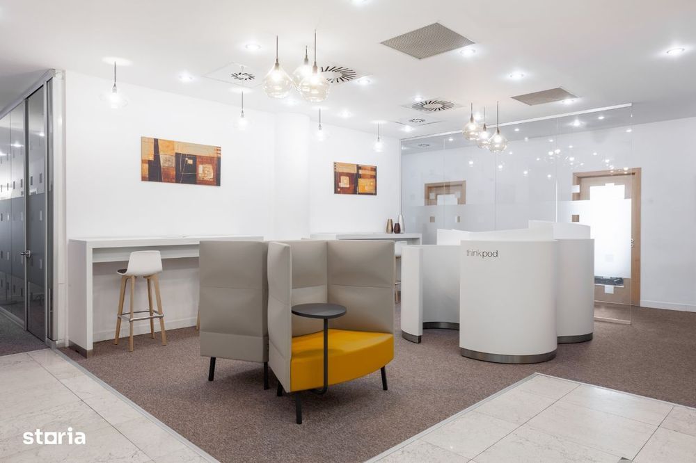 Birou de tip open plan
