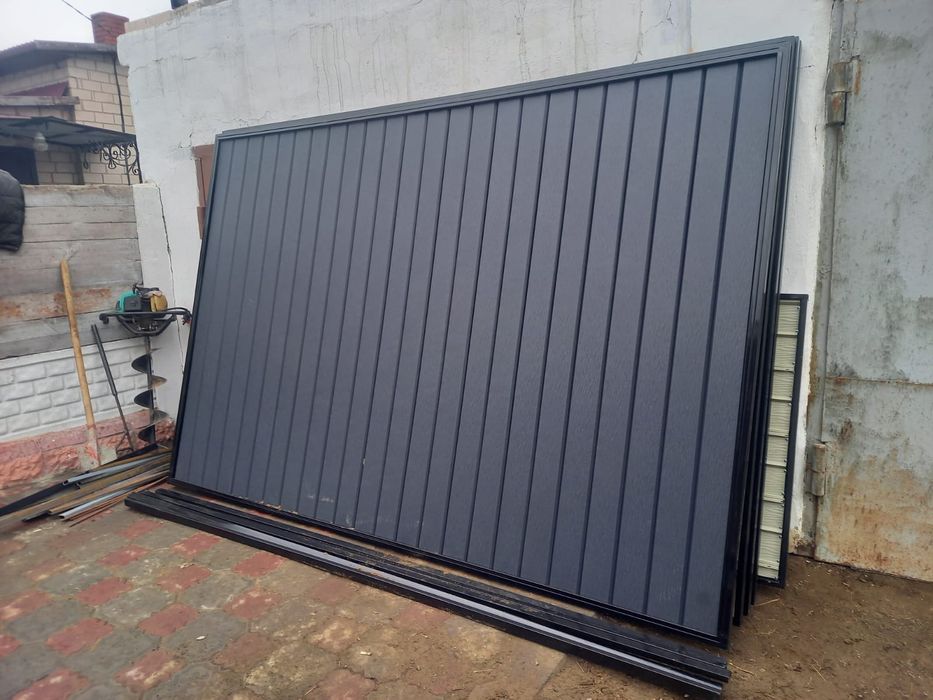 Заборы из проф листа ворота