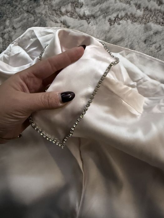 Дамска сатенирана риза Zara xs