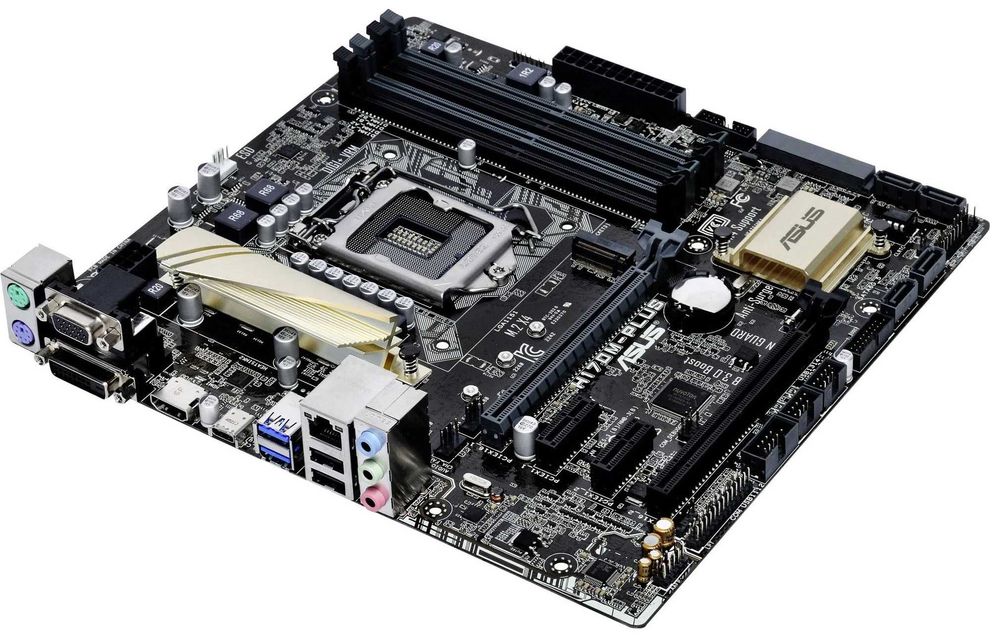 Дъно Дънна платка ASUS H170M-Plus LGA 1151 DDR4 до 64GB