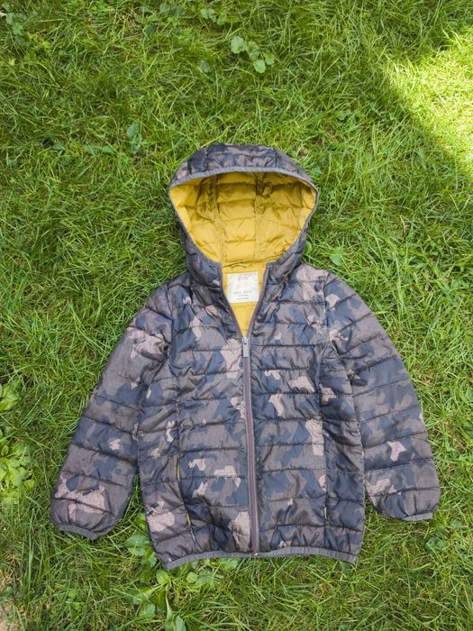 Лот детски чорапогащници 116-122 и 122-128 и зимни якета