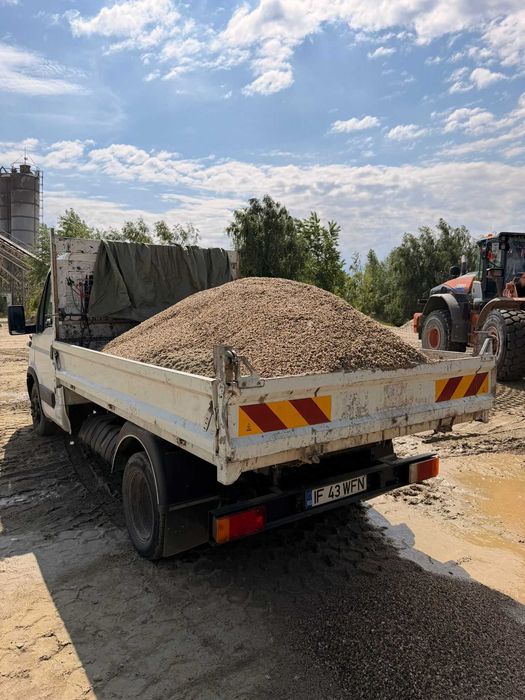 Servicii Vanzare/Tansport Agregate NISIP-PIATRA-BALASTRU-PAMANT ETC