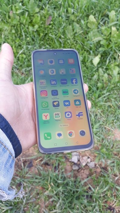 Honor x6c xolati ideyal 6.128.gb kar dak full kamplekt