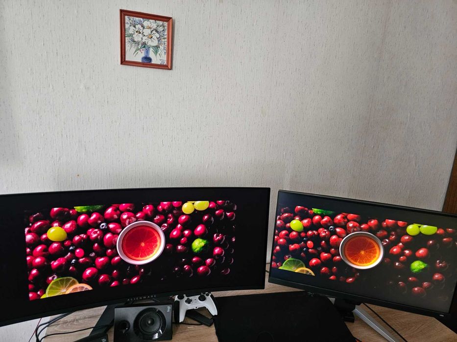Гаранционно подменен DELL Alienware 34 inch Curved QD-OLED Gaming монитор - AW3423DWF