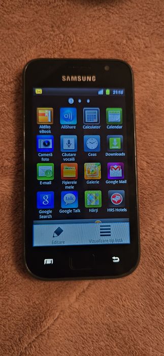 Telefon Colectie: Samsung Galaxy SL
