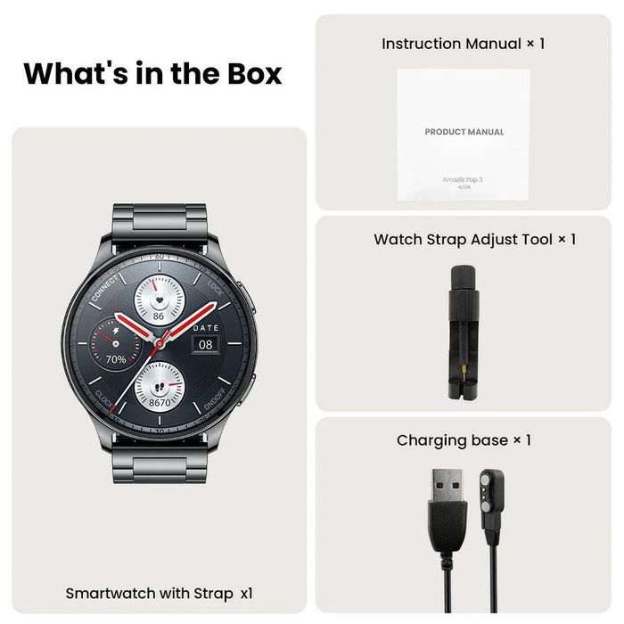 "Smart Watch Amazfit Pop 3R | Новый | Гарантия | Доставка"